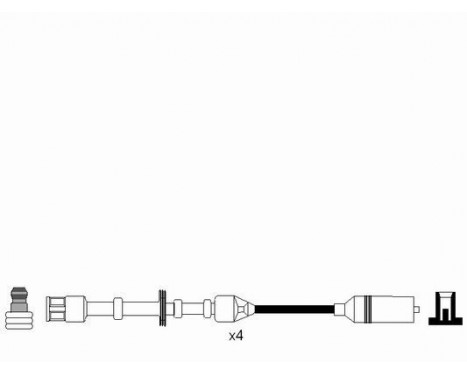 Ignition Cable Kit RC-VW236 NGK, Image 2