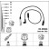 Ignition Cable Kit RC-VW246 NGK