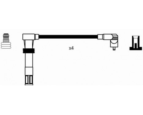 Ignition Cable Kit RC-VW910 NGK, Image 2