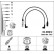 Ignition Cable Kit RC-VW912 NGK