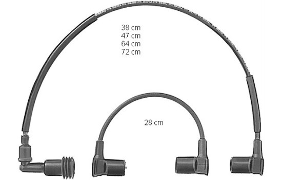 Ignition Cable Kit ZE566 Beru