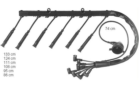 Ignition Cable Kit ZE738 Beru