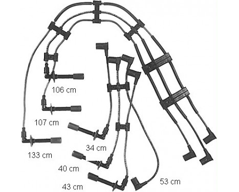 Ignition Cable Kit ZE744 Beru