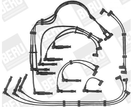 Ignition Cable Kit ZE751 Beru, Image 2