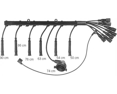 Ignition Cable Kit ZE757 Beru