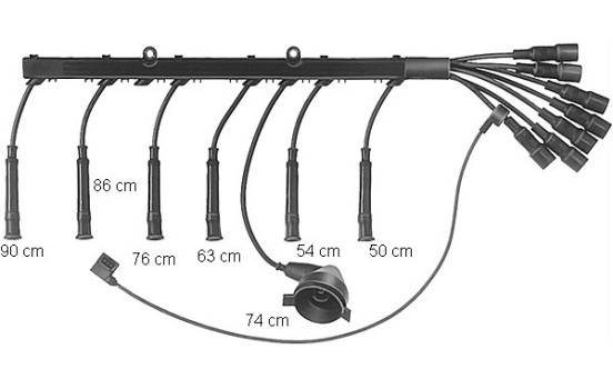 Ignition Cable Kit ZE757 Beru