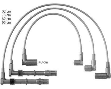 Ignition Cable Kit ZEF1172 Beru, Image 2