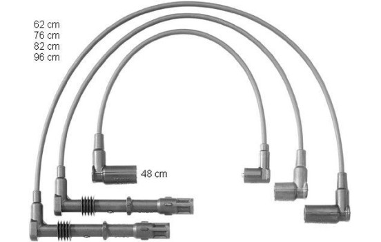Ignition Cable Kit ZEF1172 Beru, Image 2
