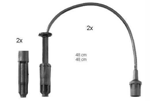 Ignition Cable Kit ZEF1515 Beru
