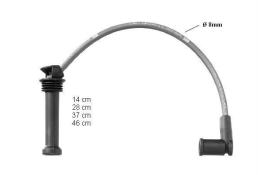Ignition Cable Kit ZEF1539 Beru