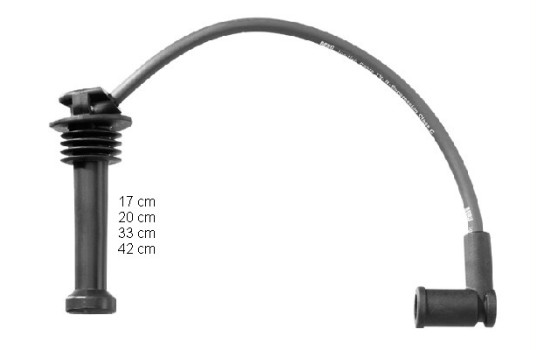 Ignition Cable Kit ZEF1549 Beru, Image 2