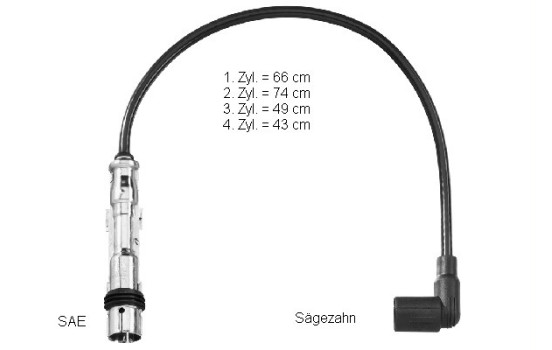 Ignition Cable Kit ZEF1572 Beru