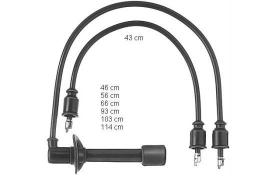 Ignition Cable Kit ZEF309 Beru