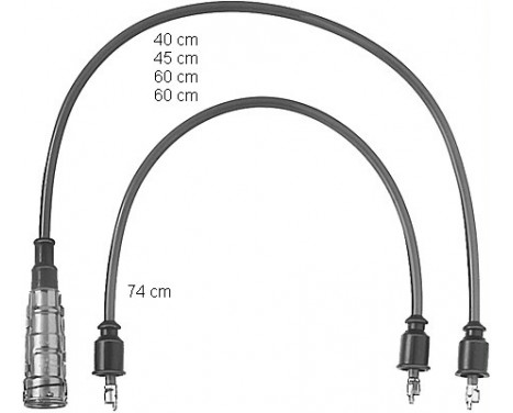 Ignition Cable Kit ZEF435 Beru