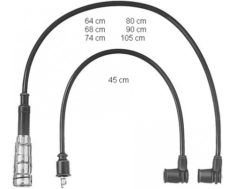 Ignition Cable Kit ZEF437 Beru