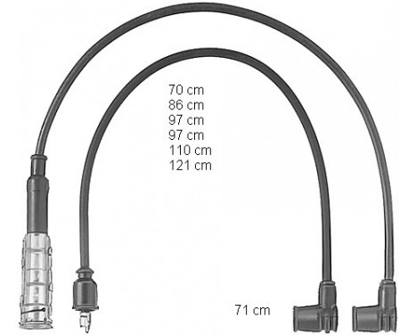 Ignition Cable Kit ZEF470 Beru