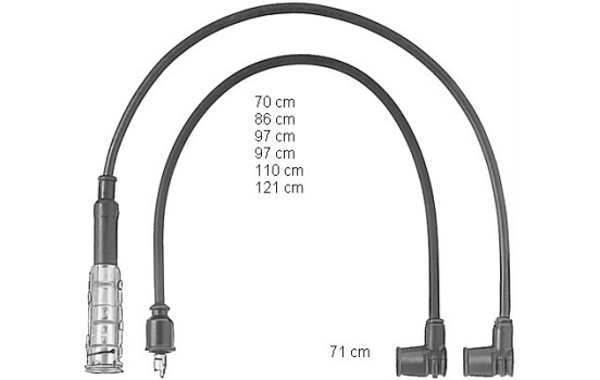 Ignition Cable Kit ZEF470 Beru