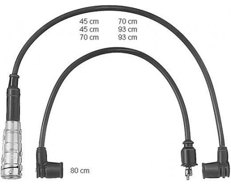 Ignition Cable Kit ZEF473 Beru, Image 2