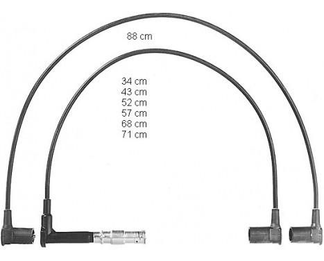 Ignition Cable Kit ZEF597 Beru