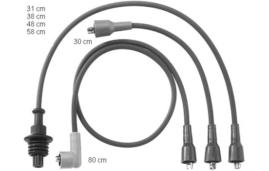 Ignition Cable Kit ZEF746 Beru