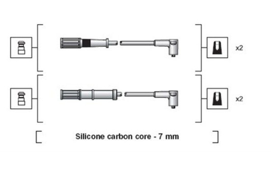 Ignition Cable Kit, Image 2