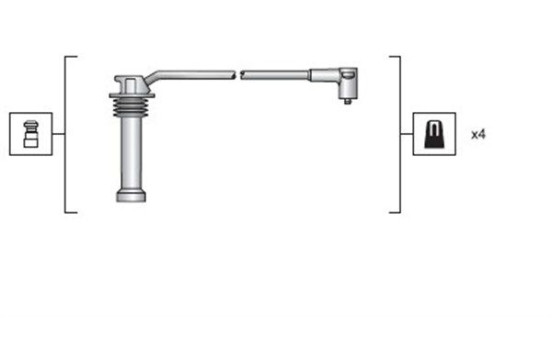Ignition Cable Kit, Image 2