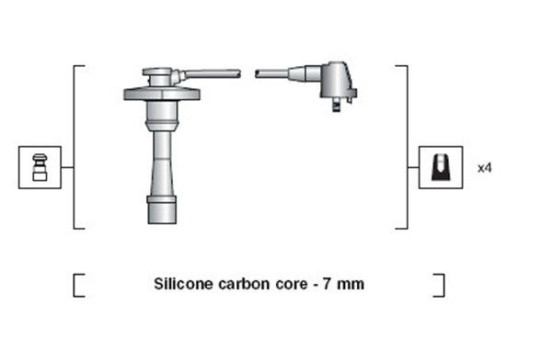 Ignition Cable Kit, Image 2