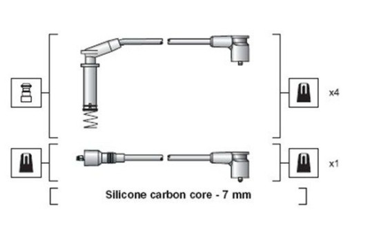 Ignition Cable Kit, Image 2