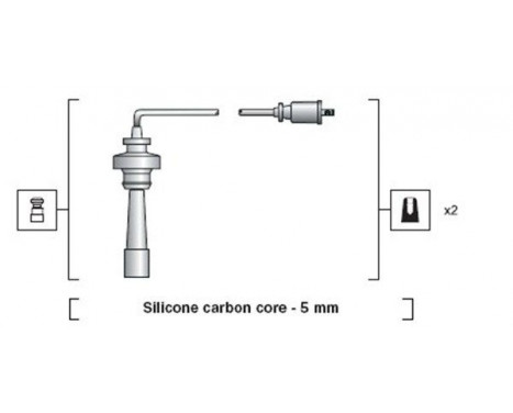 Ignition Cable Kit, Image 2