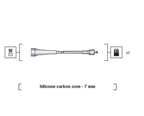 Ignition Cable Kit, Image 2