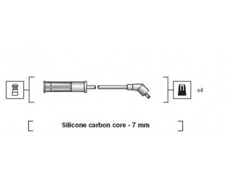 Ignition Cable Kit, Image 2