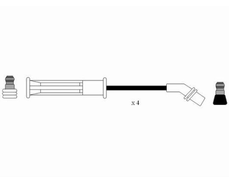 Spark plug cable set RC-RN657 NGK, Image 2