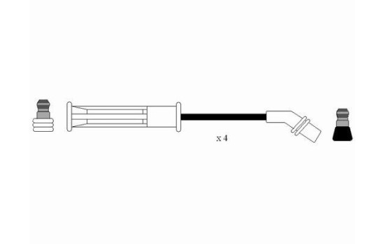 Spark plug cable set RC-RN657 NGK, Image 2