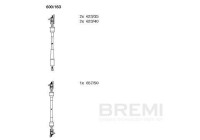 Spark plug cable set