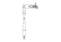 Spark plug cable
