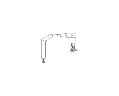 Spark plug cable
