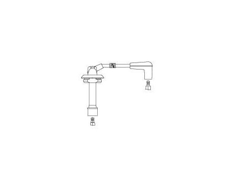 Spark plug cable