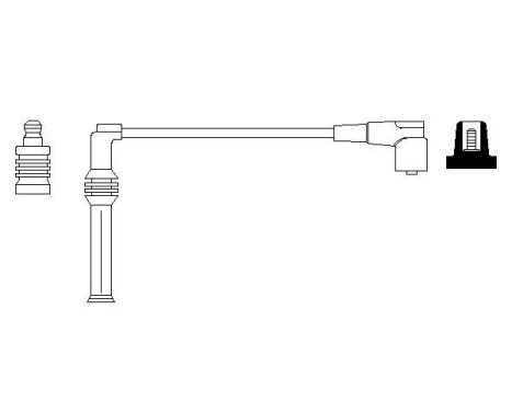 Spark plug wire QD50 Bosch, Image 5