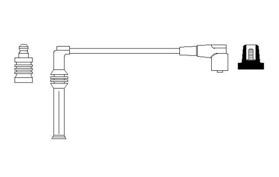 Spark plug wire QD50 Bosch, Image 5