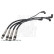 Spark plug wire set ADBP160001 Blue Print
