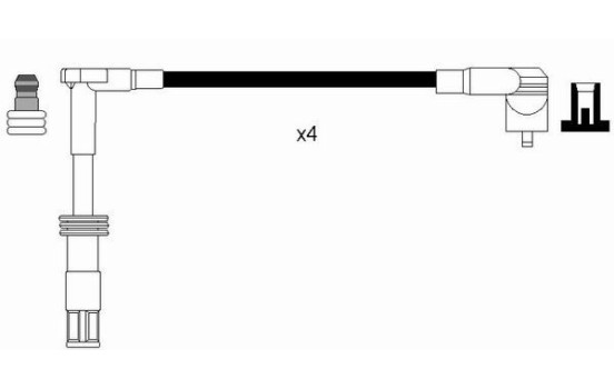 Spark plug wire set RC-AR903 NGK, Image 2