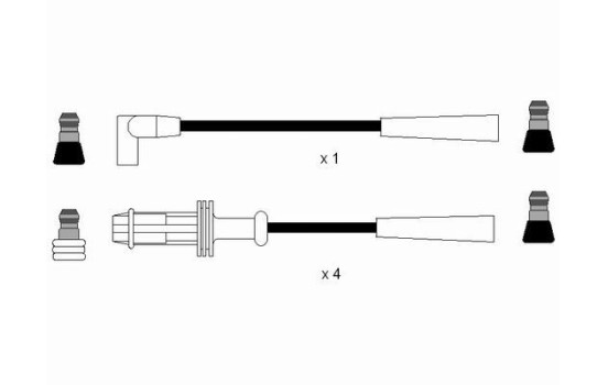 Spark plug wire set RC-CT601 NGK, Image 2