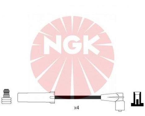 Spark plug wire set RC-LD1203 NGK, Image 2