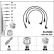 Spark plug wire set RC-RV309 NGK