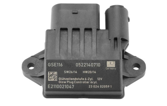 Control Unit, glow plug system