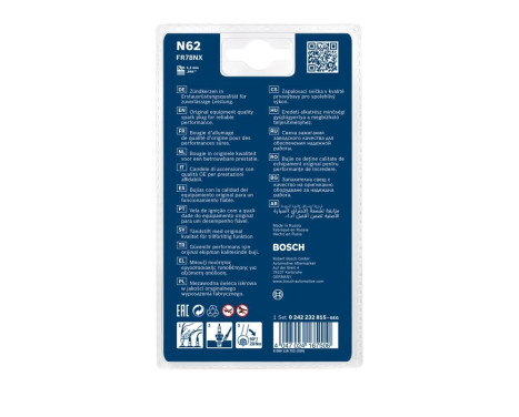 Spark plug FR78NX Bosch, Image 2