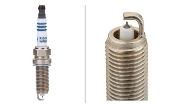 Spark Plug Iridium Pro 8EH 188 706-391 Hella