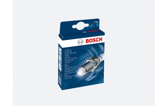 Spark plug set FLR8LDCU+ (4 pieces) Bosch