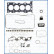 Full Gasket Set, engine MULTILAYER STEEL
