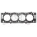 Gasket, cylinder head 102528 FEBI, Thumbnail 2